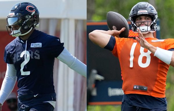 Bears WR DJ Moore saw Justin Fields trade 'coming,' ready to 'ride through H-E-L-L and back with' Caleb Williams