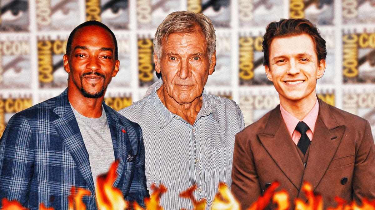 Anthony Mackie Fires Shot At Tom Holland With Harrison Ford Twist
