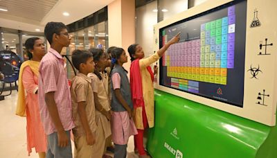 Across the Vaigai stands tall a modern temple of learning