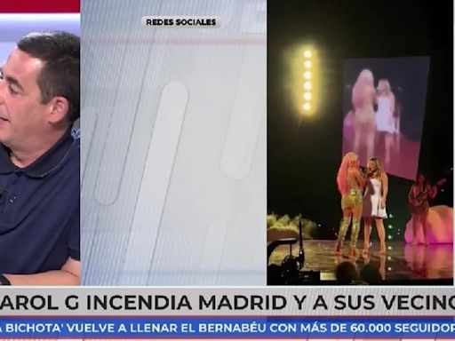 Antonio Naranjo atiza a Karol G y sus fans: “Si esta petarda llena el Bernabéu y los Rolling no, la humanidad merece extinguirse”