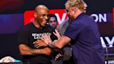 Video: Mike Tyson, Jake Paul have playful faceoff at first press conference in New York