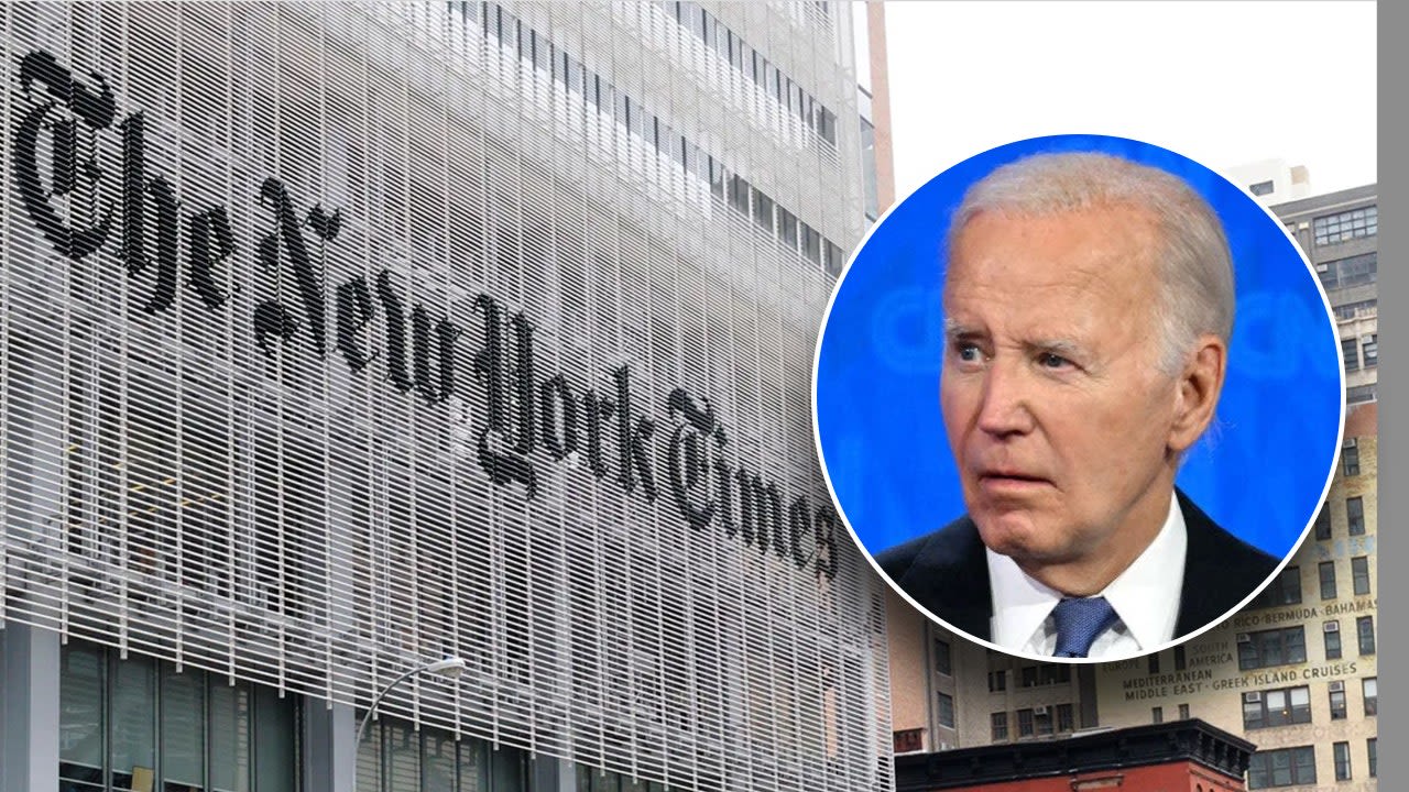 New York Times editorial board calls for Biden to drop out: His candidacy is a 'reckless gamble'