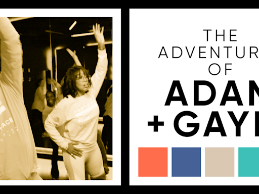 Gayle King and Adam Glassman Learn to Dance at FORWARD__Space