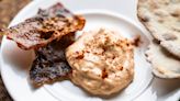 Smoked trout dip with crispy fish skin recipe