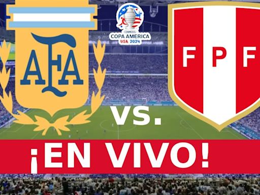 Argentina vs. Perú en vivo hoy: horario y cómo ver TV online por Copa América 2024