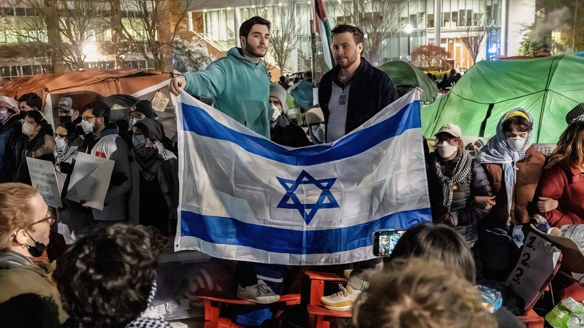 Pro-Israel Agitator Shouts ‘Kill the Jews,’ Gets Everyone Else Arrested