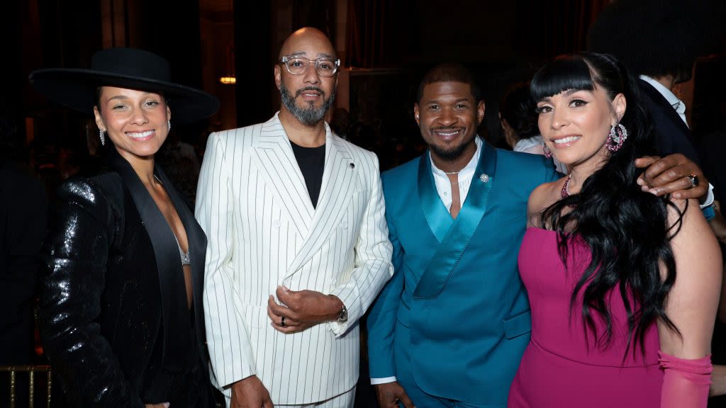 Alicia Keys, Swizz Beatz, Usher, Gayle King, and more attend the Gordon Parks Foundation Gala