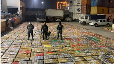 Ecuador incautó 149 toneladas de droga en lo que va de 2024