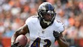 Justice Hill 14-yard touchdown gives Ravens 7-0 lead
