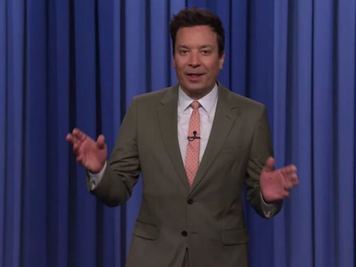 Jimmy Fallon says Trump should wear a shock collar in court after reports of him falling asleep