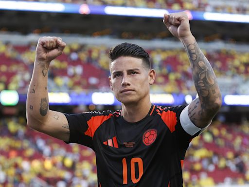 James Rodríguez se reivindica: "Estoy pasando por una muy buena fase"