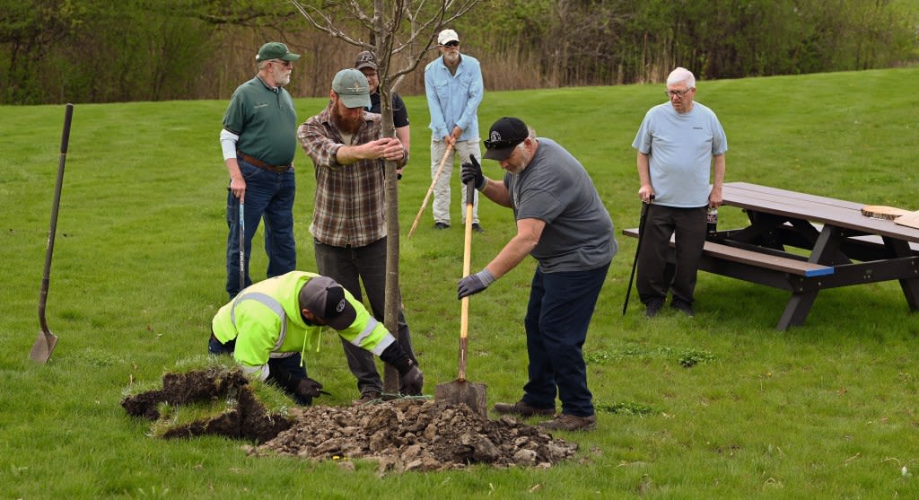 Lake Zurich marks Arbor Day with oak tree planting, shredding and other ‘green’ activities