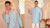 John Cena Stuns in Dashing Turquoise Sherwani at Anant Ambani-Radhika Merchant Wedding - News18