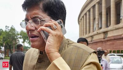 Ten years of UPA government was a failed experiment, says Trade Minister Piyush Goyal - The Economic Times