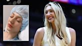 WNBA rookie Cameron Brink responds to fans saying she wore makeup post-ACL surgery