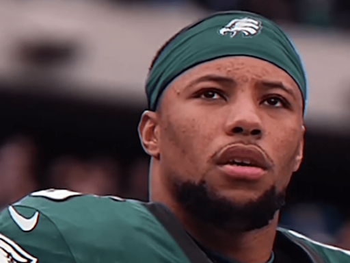 LOOK: Saquon Makes Eagles Practice Debut - 'Get Used to It!'