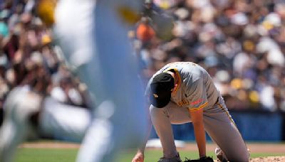 Pirates pummeled by Padres, lose 10th straight in 3rd consecutive sweep