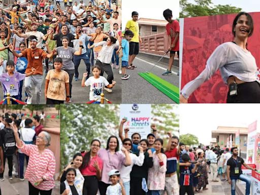 A happy chorus on the streets | Lucknow News - Times of India