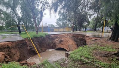 INAGUA intervendrá socavón en el que murió policía