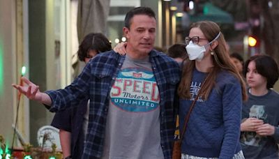 Ben Affleck's harsh words to Violet, 18, revealed after mask speech