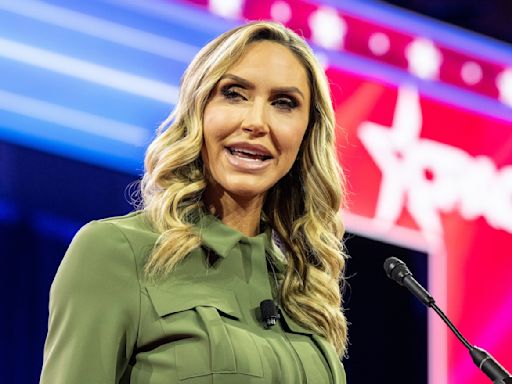 Lara Trump tells poor MAGA folk to fork over $100 to "prove" they are "true Trump Republicans" (video)