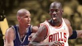 Michael Jordan's response to Reggie Miller saying Dream Team II was better than Dream Team: "We could beat them right now"