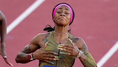 Sha’Carri Richardson powers to Olympic trials victory in women’s 100 meters