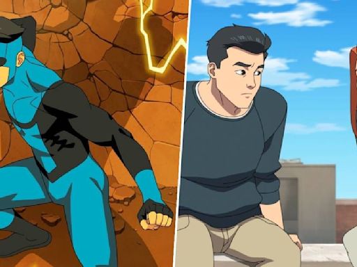 Invincible creator promises "big things" from Mark's "blue suit era" in season 3, following the reveal of his new look