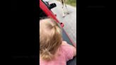 Viral video: Giraffe lifts 2-year-old into the air during safari ride