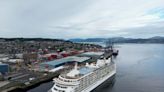 World’s ‘largest private residential ship’ docks at Scottish port