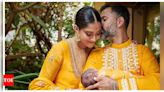 Sonam Kapoor shares a special appreciation post for her husband Anand Ahuja; calls him ‘best’ dad to son Vayu - Times of India