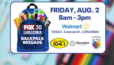 FOX 35 Backpack Brigade: Help donate school supplies for Florida students, families