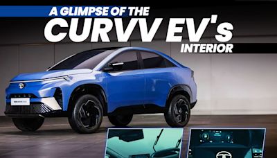 The Upcoming Tata Curvv EV’S Interior Previewed In An Official Teaser Ahead Of August 7 Launch - ZigWheels