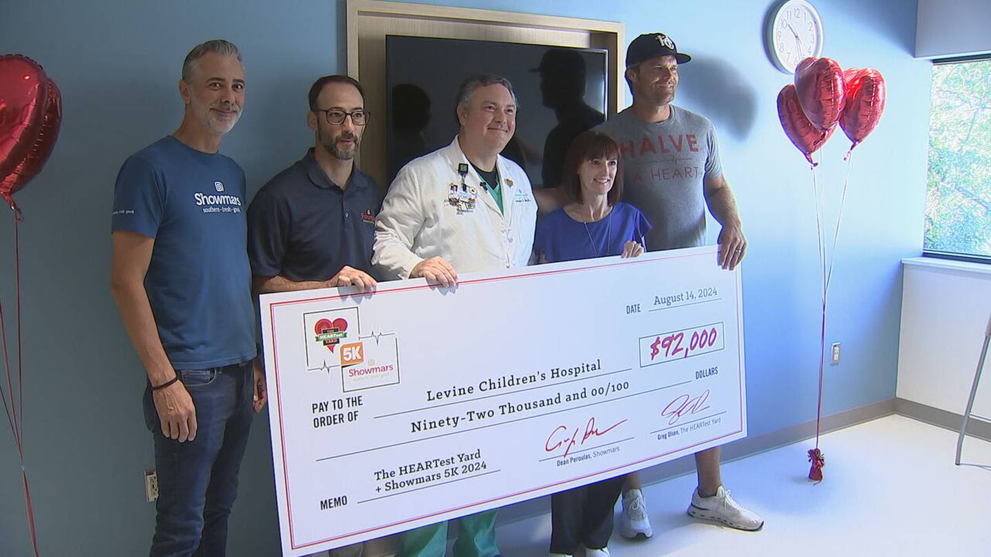 Greg Olsen, Showmars team up to make major donation to Levine Children’s Heart Center