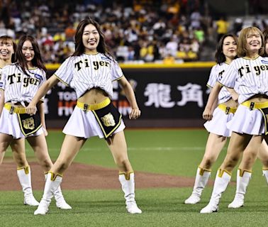 中信兄弟》台、日、韓啦啦隊女孩大會師 Tiger Girls熱情又活潑