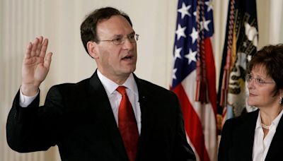 Samuel Alito's story about the upside-down flag fiasco isn't fully adding up