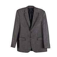 A type of sports coat that is more formal Usually made of solid colors, such as navy or black May be worn with dress pants or jeans Materials may include wool, cotton, or synthetic blends