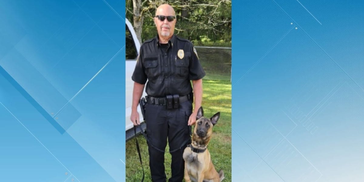 Boones Mill PD introduces new K9 officer