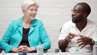 Elizabeth Warren spoke on affordable housing, the presidential race and supporting Black-owned businesses during Berkshires visit