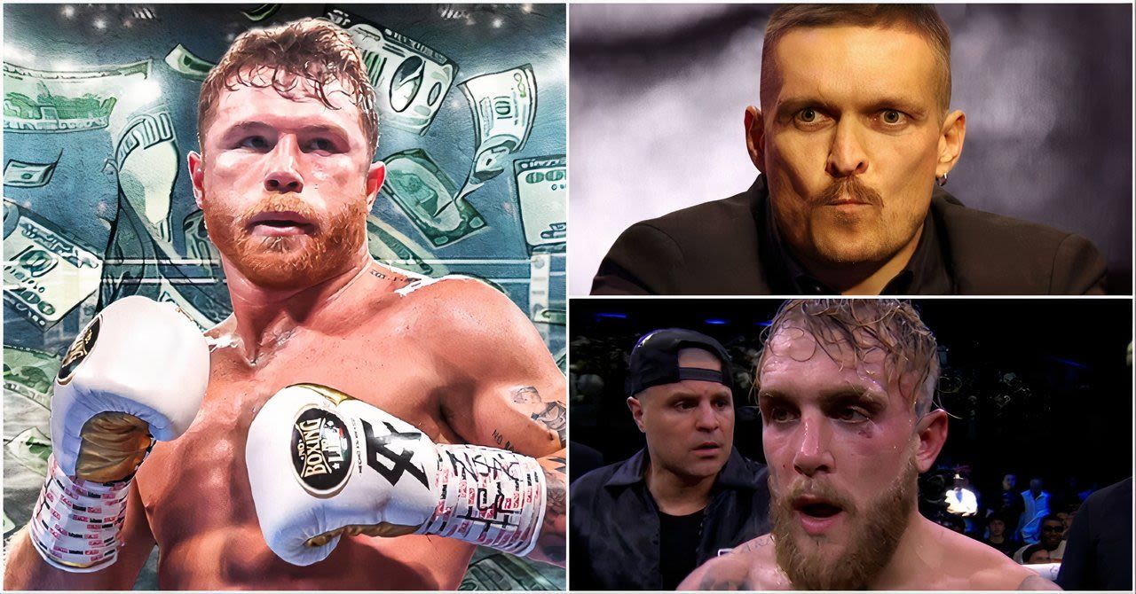 Only 3 boxers make Forbes' 50 highest-paid athletes for 2024 - no Jake Paul or Usyk