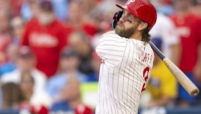 Harper and Schwarber return from injured list to start Phillies’ series opener against Dodgers