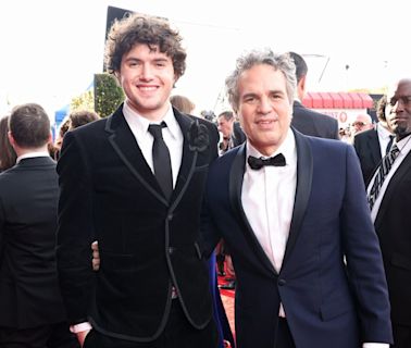 Mark Ruffalo's handsome grown-up son is his double in rare family photos from 23rd birthday tribute