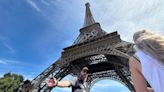 Paris Olympics: Video shows man climbing Eiffel Tower - prompting evacuation hours before closing ceremony