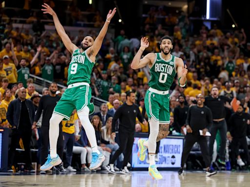 Boston Celtics now just four wins from passing Los Angeles Lakers for most NBA titles