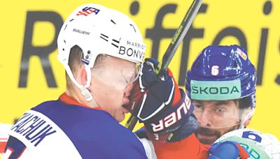 US knocked out of hockey worlds with 1-0 defeat to host Czech Republic in quarterfinals