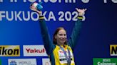 Mollie O’Callaghan y Qin Haiyang completan sus barridas en el Campeonato Mundial de natación