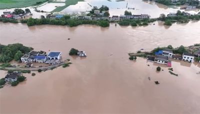 凱米颱風肆虐中國「毛澤東故鄉」 涓水堤防兩處決堤疏散3100人