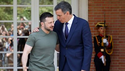 Zelenski agradece a Sánchez la ayuda militar por 1.000 millones de euros