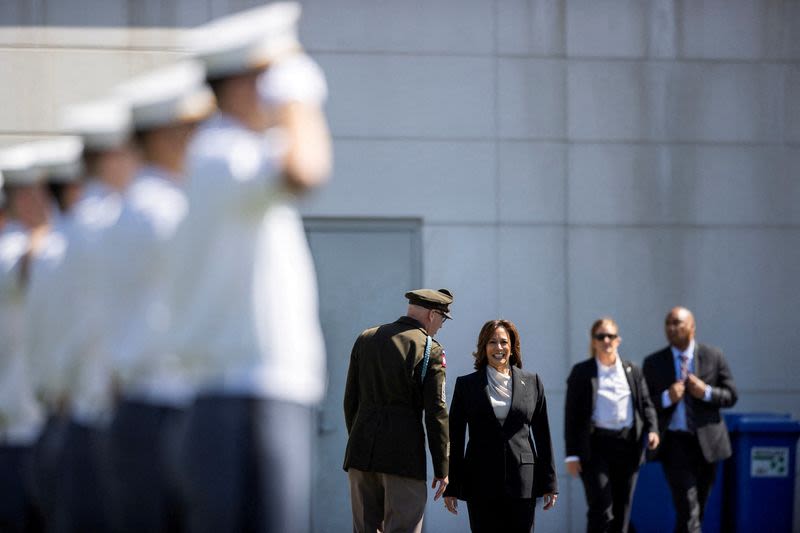 Ten former top US military officials back Harris, call Trump 'a danger'