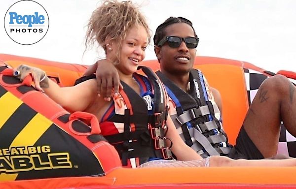 Rihanna and A$AP Rocky Have a Day Date on the Sea During Barbados Getaway Trip